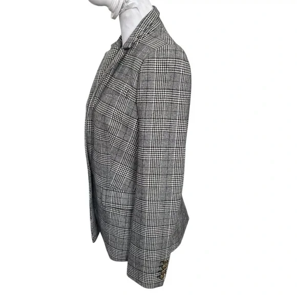 J. Crew Regent Glen Plaid Blazer Wool Jacket Academia Preppy Old Money Classic - Picture 5 of 13